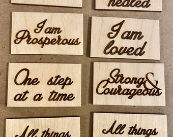Set of 6 Word Magnets!