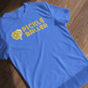 Pickleball Baller T-Shirt | Pickleball Shirt | Pickleball Gift | Pickle Baller T-Shirt | Unisex Softstyle T-Shirt