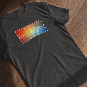 Geometric Pickleball Court T-Shirt: Unique Design