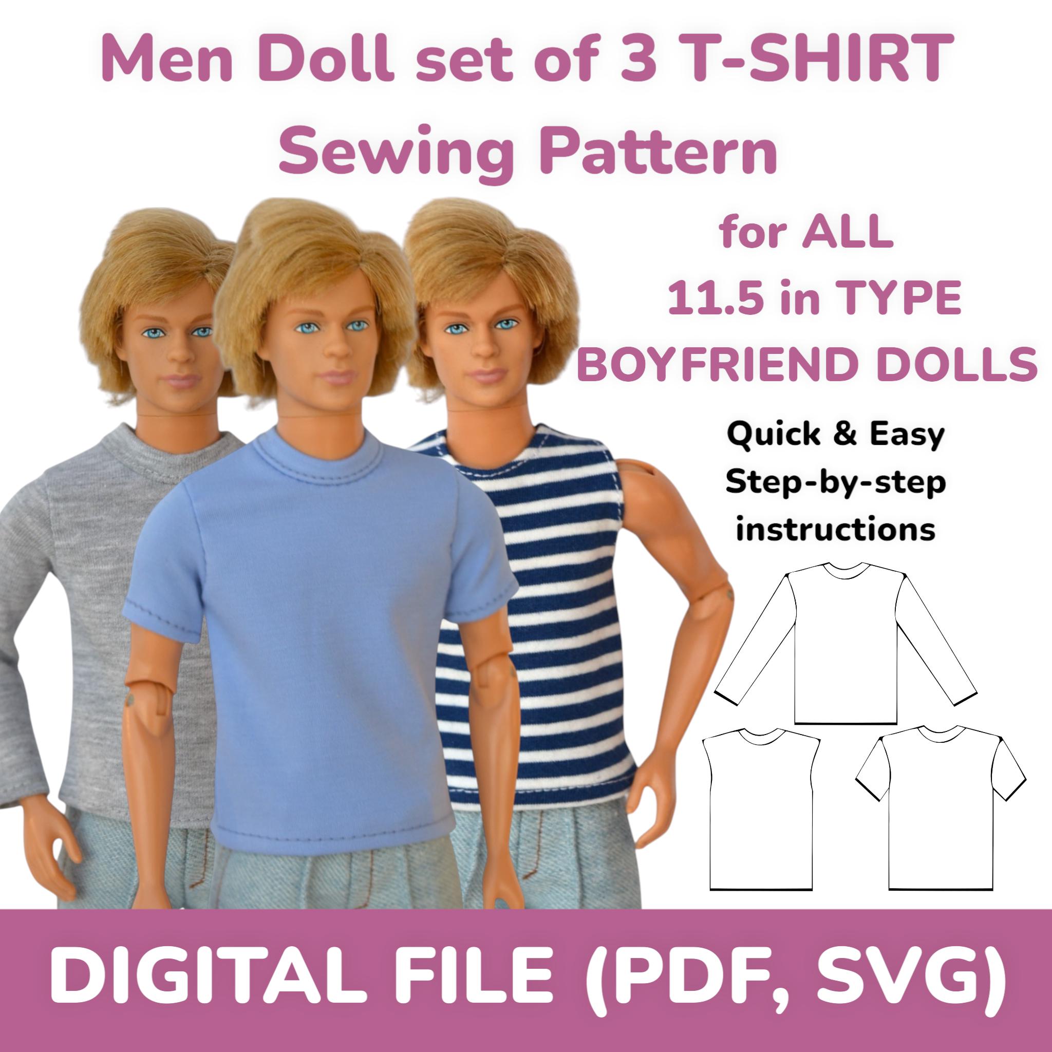 1/6 figura maschile vesti per bambole t-shirt in miniatura manica corta Costume fatto a mano coppie abi per 12 pollici Figure accessorio  26