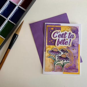 Carte d’anniversaire 1