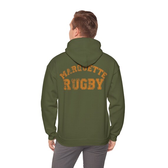 Marquette Rugby Team Hoodie. - Etsy