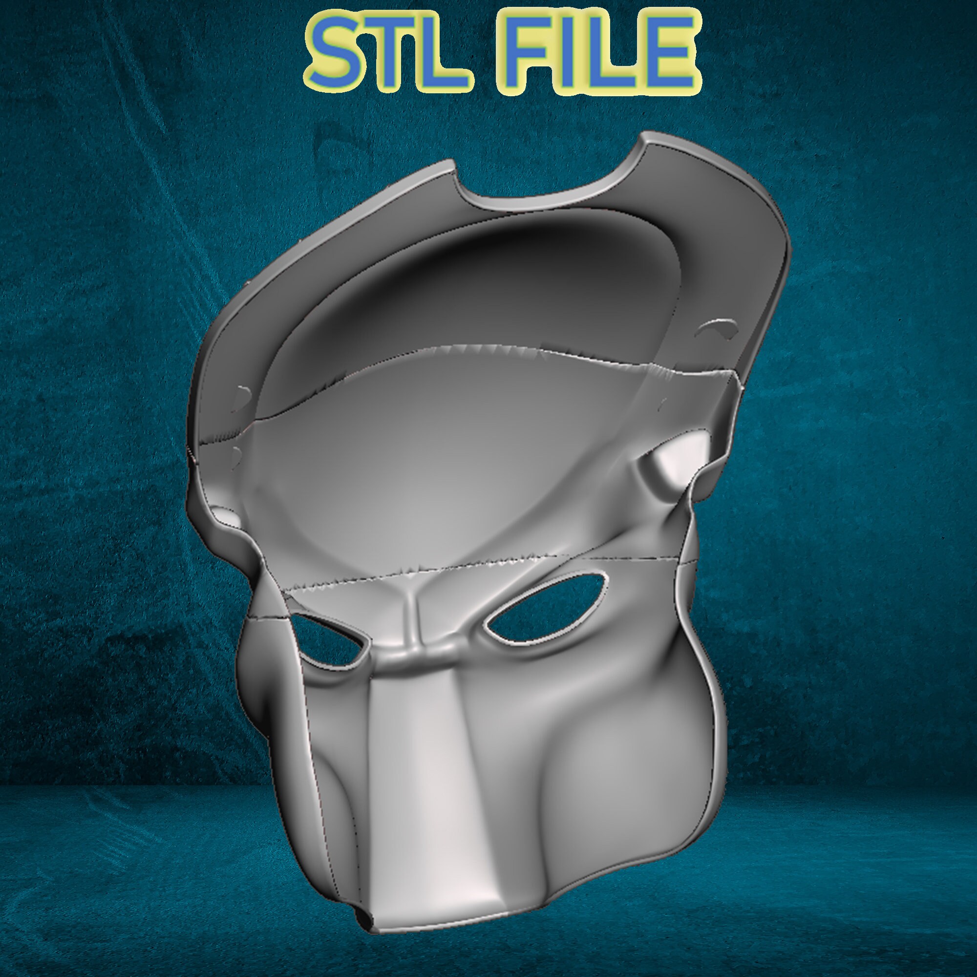 Predator Mask Predator Stl Predator Mask Stl 3d Printed - Etsy