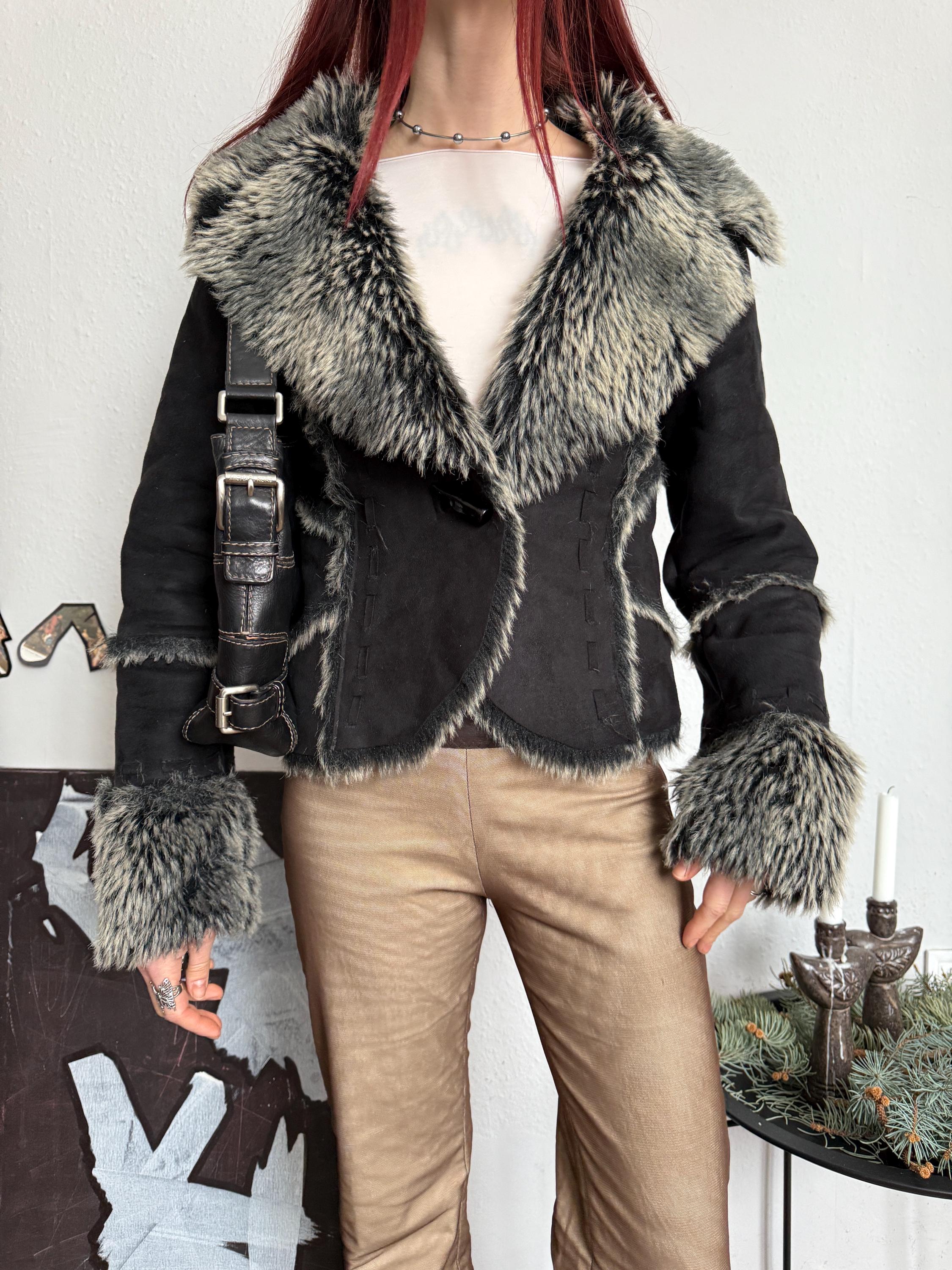 Miss Sixty Fur Coat - Etsy