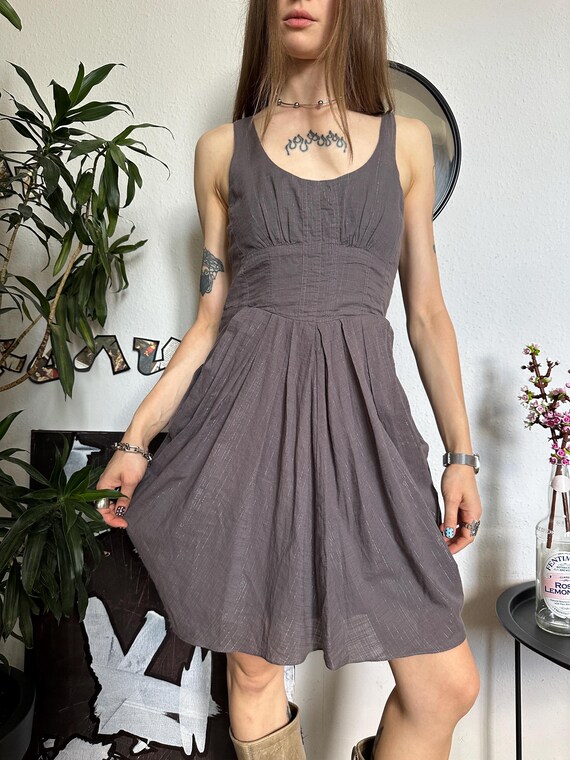 Vintage Bubble Hem Indie Sleaze Mini Dress Israel