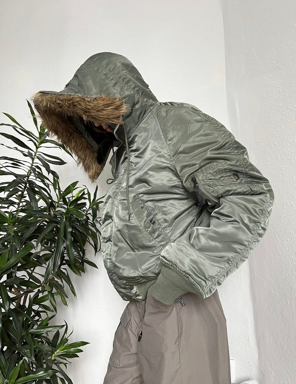 fade washed n2b よせる jacket
