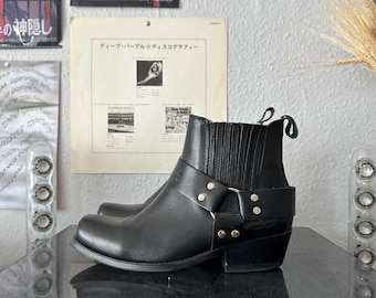 Trippen Vintage Cross Sole Leather Mary Jane Goth Shoes - Etsy