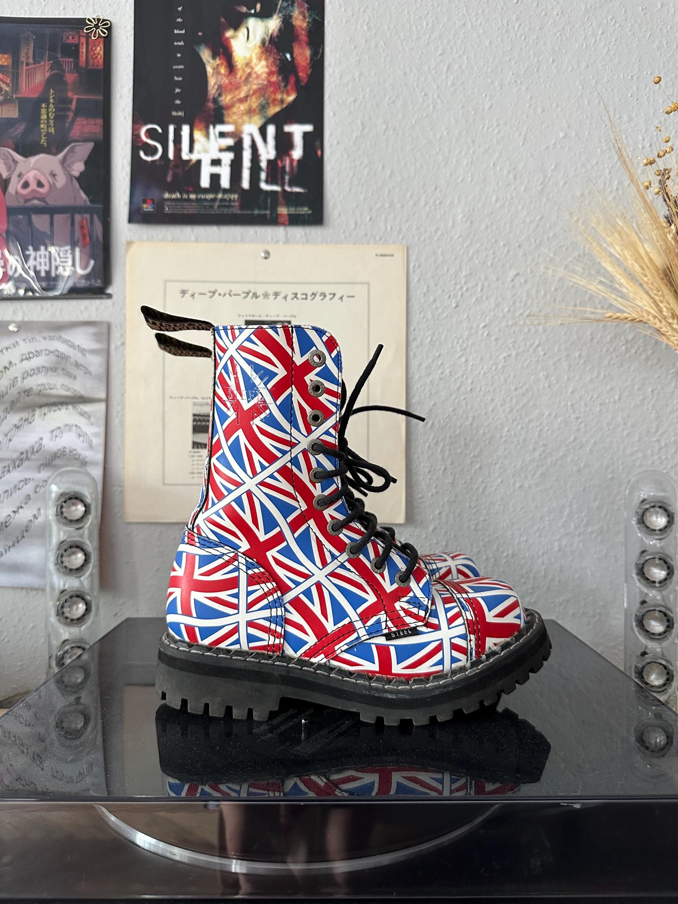 British Flag Dr Martens Bandiera Inglese FRANCO FLORIO NOZIONI DI