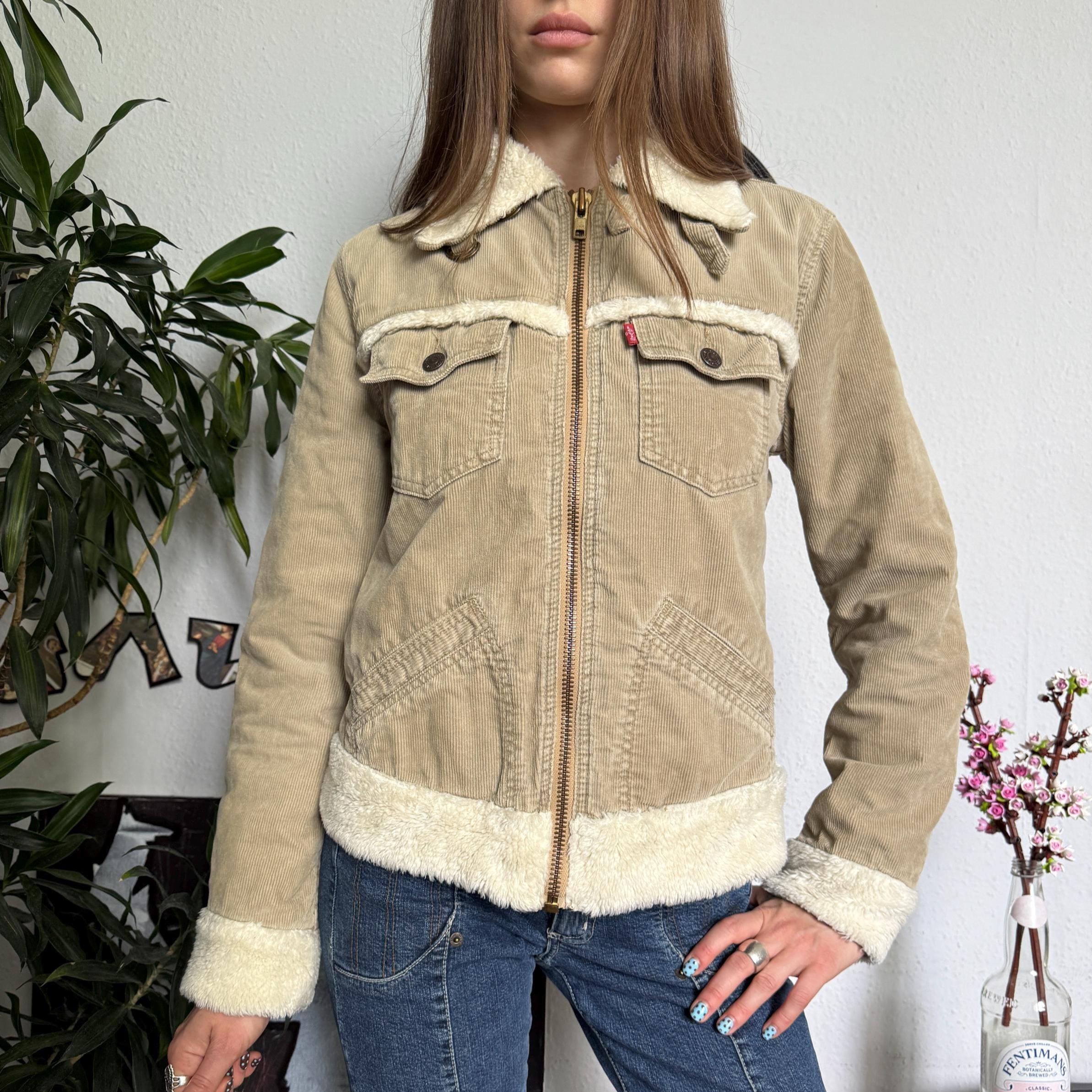 diggy　LANDLORD CORDUROY BOMBER JACKET Men's Casual Corduroy Jackets Fall Lightweight Bomber