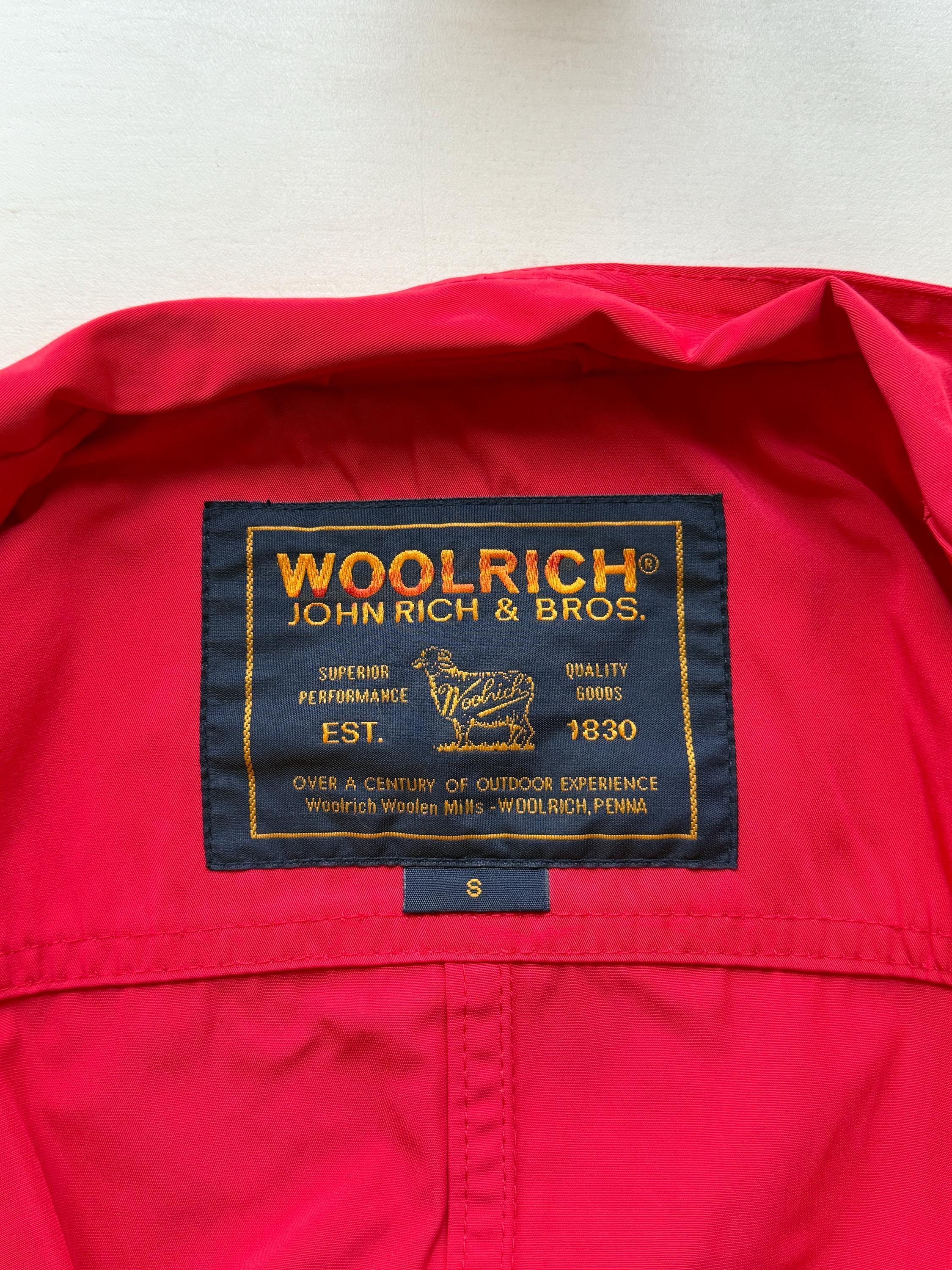 Woolrich Red Nylon Jacket, Utility Multipocket Jacket 2000s - Etsy