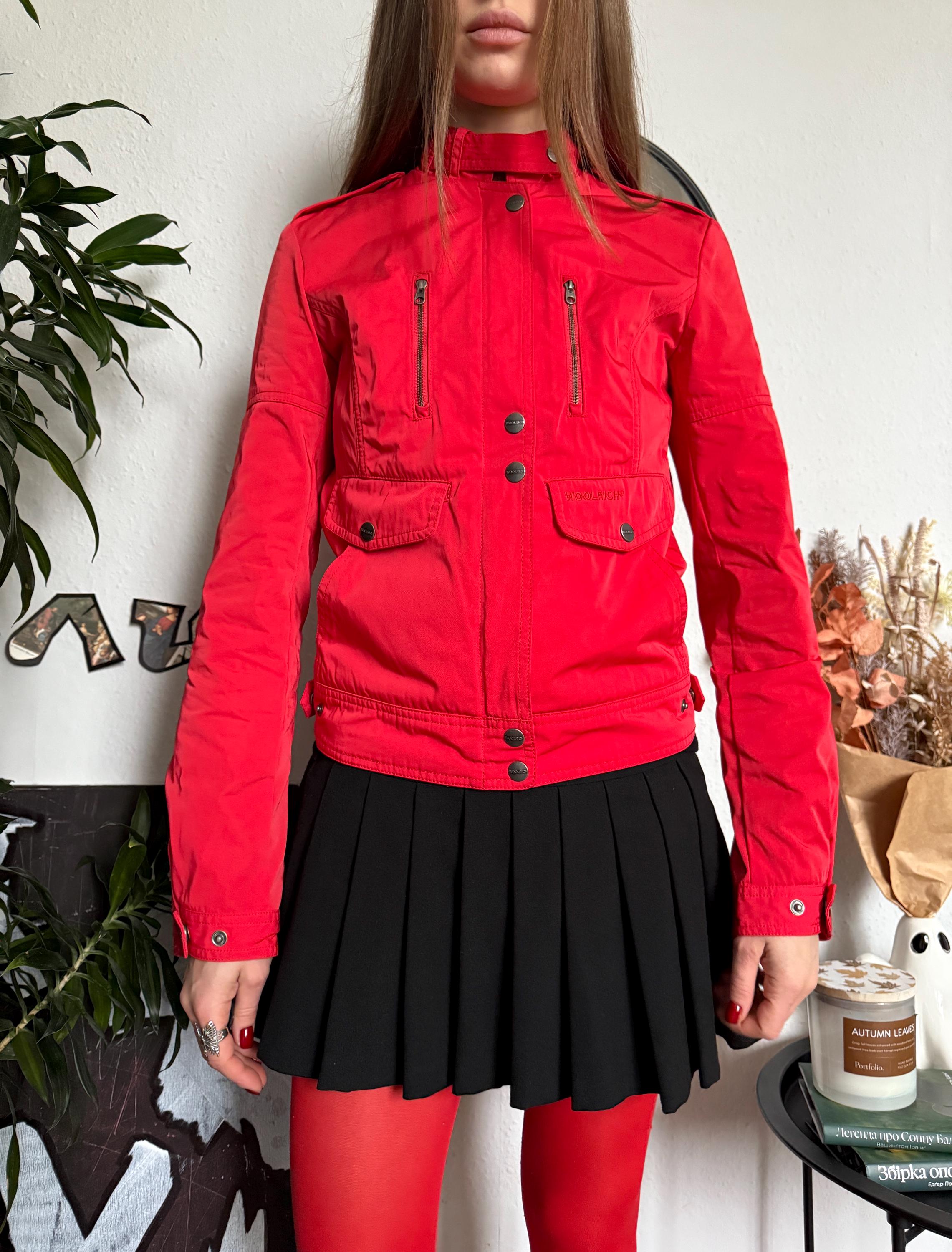 Woolrich Red Nylon Jacket, Utility Multipocket Jacket 2000s - Etsy