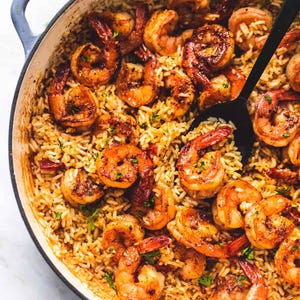 Cajun Shrimp Fried Rice Recipe: Spicy Seafood Dinner (Printable PDF Download)