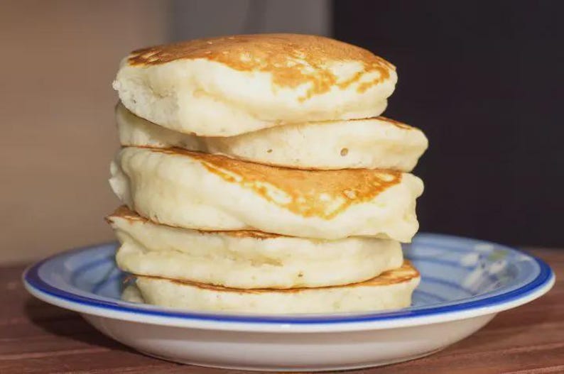 Pancake Rim BEST RECIPE for Fluffy Pancakes | Easy Homemade Breakfast | Light ...