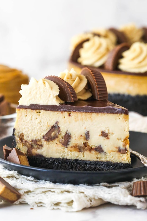BEST RECIPE For Reese's Peanut Butter Cheesecake | Decadent Dessert | Easy No-Bake Cheesecake | Printable PDF | Instant Download