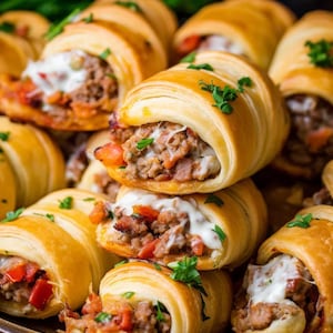 Rotel Sausage Cream Cheese Crescents Recipe: Printable PDF Download