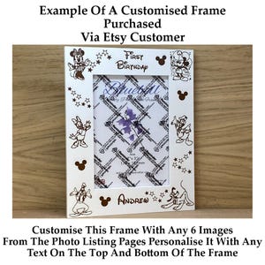 Magische fotolijst Disneyland Parijs: aanpasbare herinnering voor je Disney-herinneringen