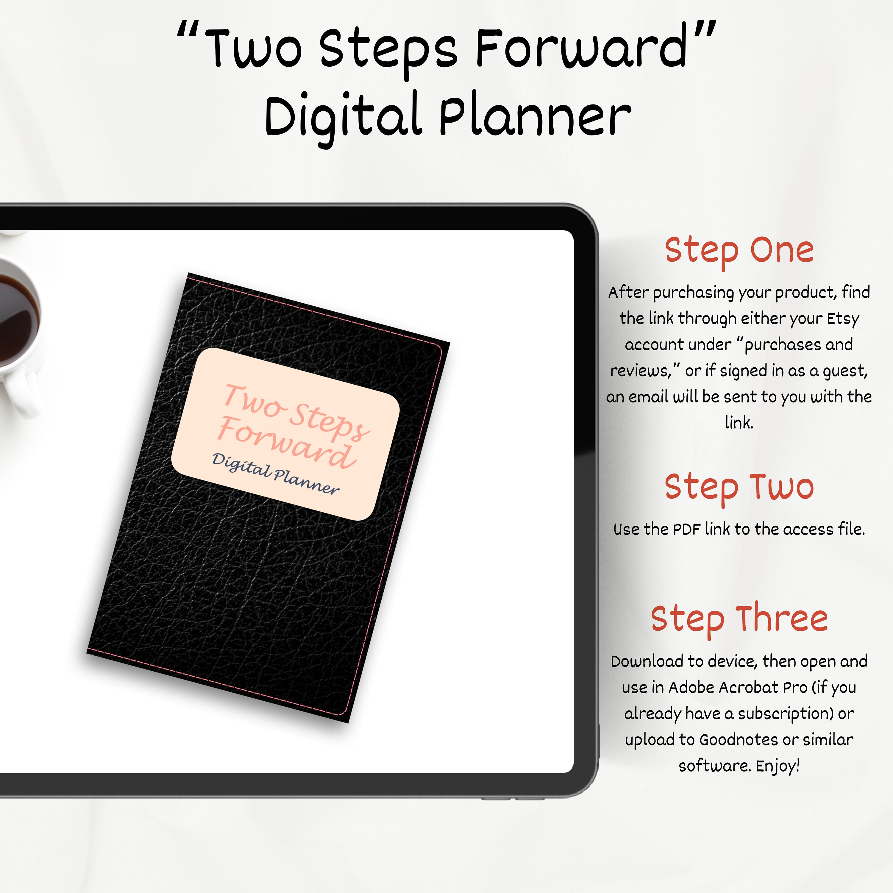 Daily Routine Digital Planner: A Hyperlinked Planner With Bonus Social ...
