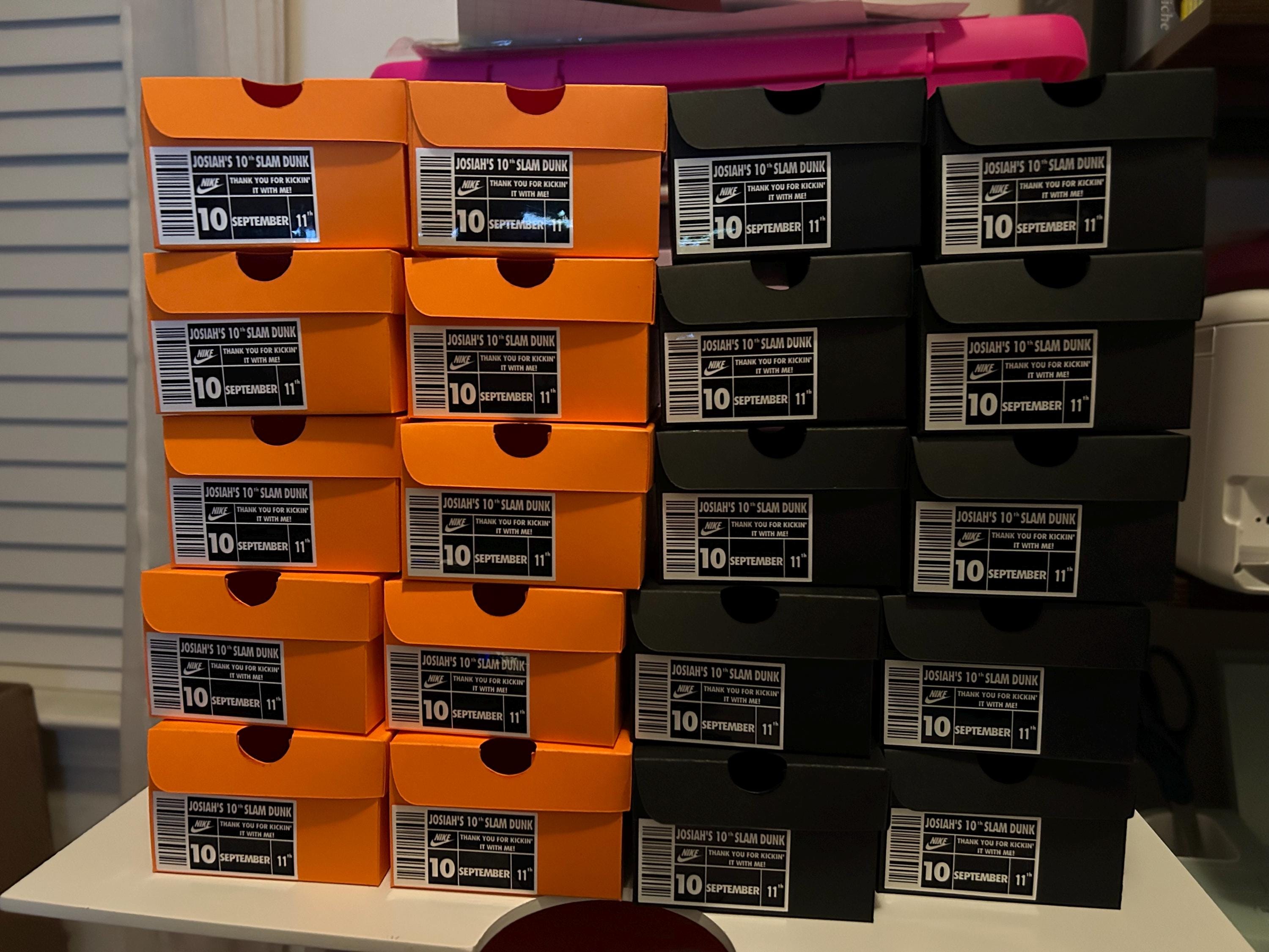 Air Jordan Shoe Nike Shoe Box Dimensions Size 10 Nike Custom Shoe Box - Main Image