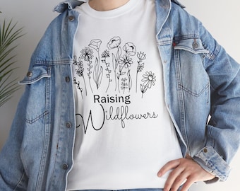 野花を育てるSVG、ママと赤ちゃんのデザイン（デジタルファイル）