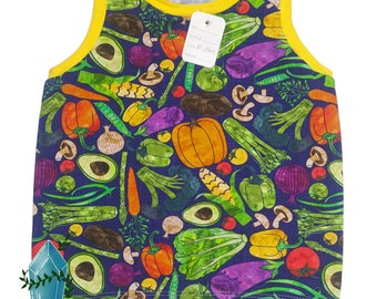 Farmers market veggie vegetables 12-18 months tank top