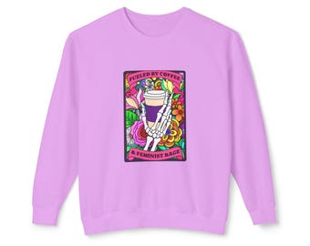 フェミニスト・レイジ・コーヒーデザイン、JPEG PNG TIFFファイル（デジタルダウンロード）