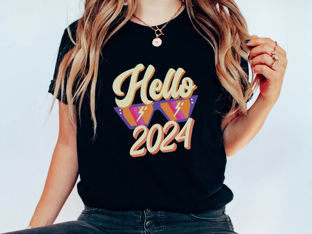 New Years Eve Shirt New Year 2024 Shirt Retro New Years Etsy