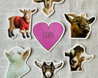 GOAT stickers ( set of 7)
