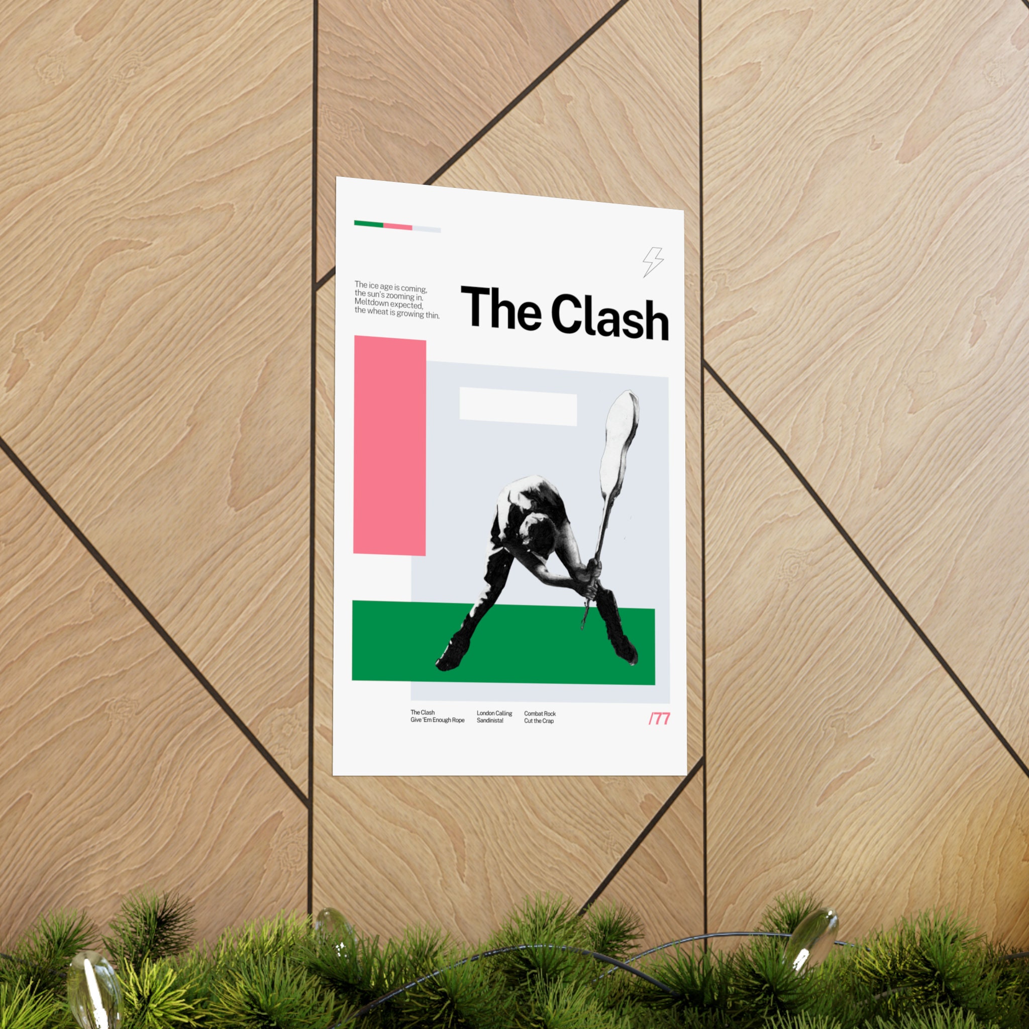 Discover The Clash Poster - London Calling Album Poster, Music Poster, Print Art Poster