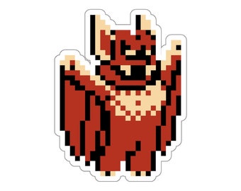 Rygar Enemy Pixel Art Die-Cut Stickers