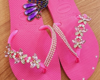 Chanclas Havaianas decoradas