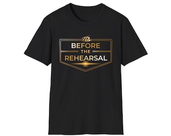 Minimalist Worship Leader T-Shirt | Before The Rehearsal Logo Tee