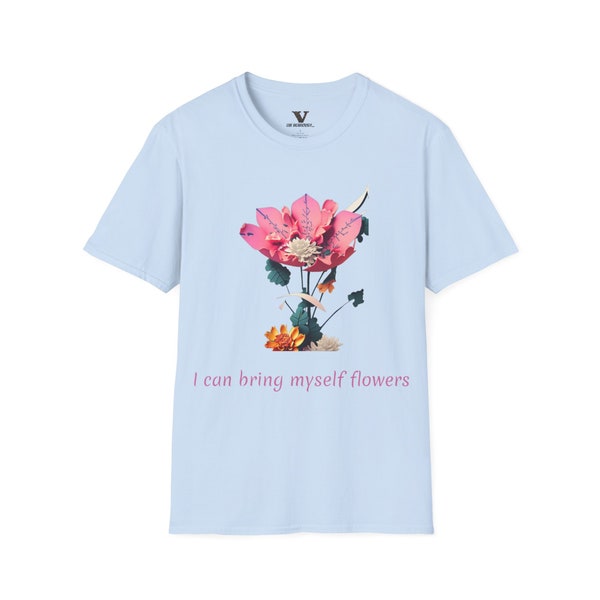 Empowerment in Bloom Designer Tee - Miley Cyrus "Flowers" Inspired Unisex soft-style t-shirt