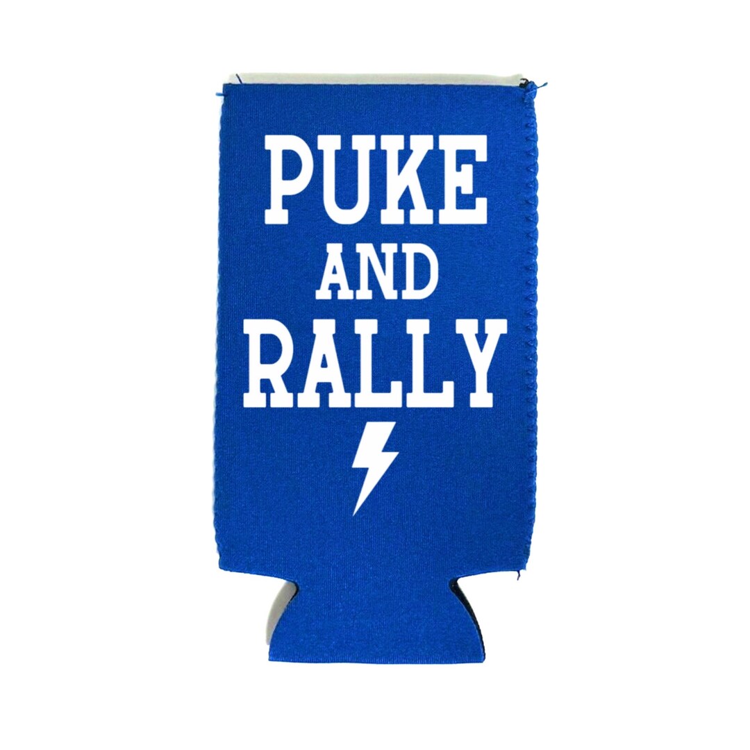 Puke and Rally Slim Can Cooler - Etsy