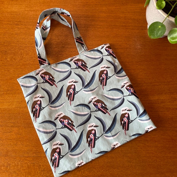 Kookaburra, Jocelyn Proust design , Lunch Bag, IPad  Bag, Fully Lined - Made from New  Fabric