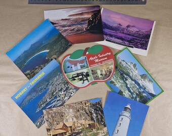 Vintage Tasmania Postcards x8 – Hobart Cradle Mountain Wineglass Bay Bruny Island Franklin Australia