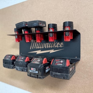 Milwaukee M18 & M12 battery holder / Organizer