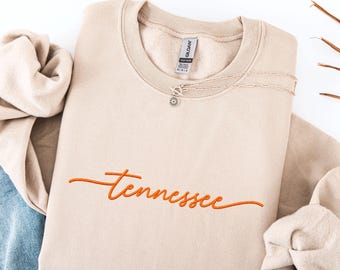 Custom Embroidered College Letter Sweatshirt, Retro Oversized Pullover, Custom College Sweatshirt