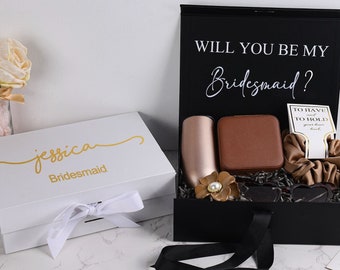 Personalized Bridesmaid Proposal Gifts Box,Empty Gift Box,Bridesmaid Box,Bridal Party Gift Boxes Wedding Favors Gift,Bachelorette party gift