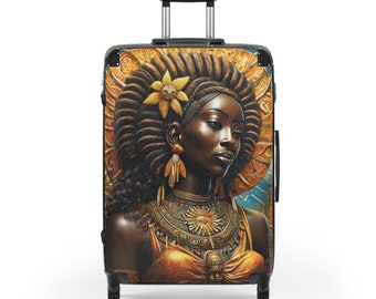 Mary Mother Rebel Erthseed Project Black Art Collection Suitcase