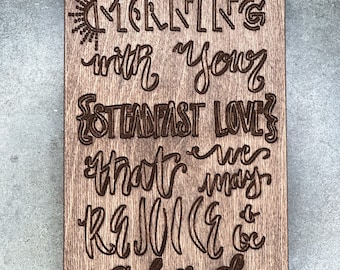 Bible Verse Wall Art, Bible Verse Signs,  Christian Wall Art, Christian Gifts, Christian Wood Signs, Christian Christmas Gifts, Psalms, God