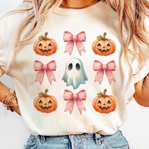 Halloween Coquette Bow Png, Retro Halloween Png, Fall Png Design, Halloween Sublimation, Spooky Season Png, Cute Halloween Png, Pumpkin Png