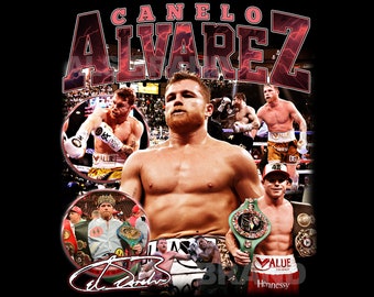 Canelo alvarez Png Ready to print, printable design, artist, 90s, rap tee design, 300 dpi