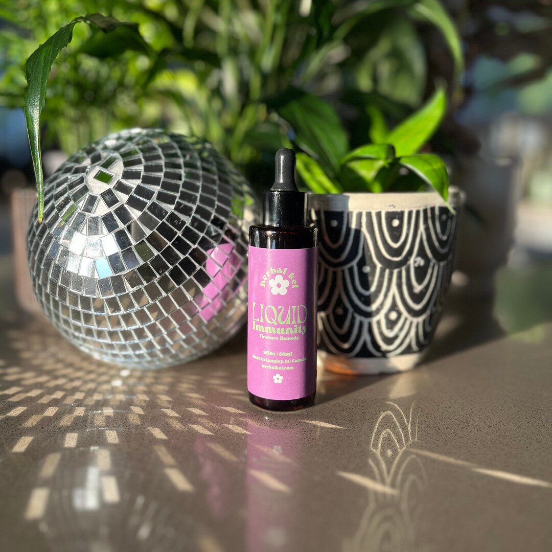 Immunity Tincture Reishi Echinacea Yarrow Elderberry Etsy