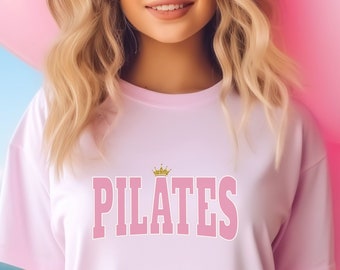 Bienestar de Pilates, Regalo para amantes de Pilates, Camisa divertida de Pilates, Camisa de instructor de Pilates, Camisa de maestro de entrenamiento, Camiseta unisex Comfort Colors