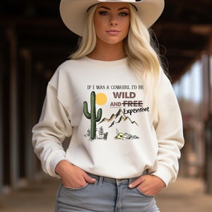 Funny Comfort Colors Western Cowgirl Shirt Country Girl sweatshirt Wild West preppy Gift boho preppy country western oversize rodeo gift her