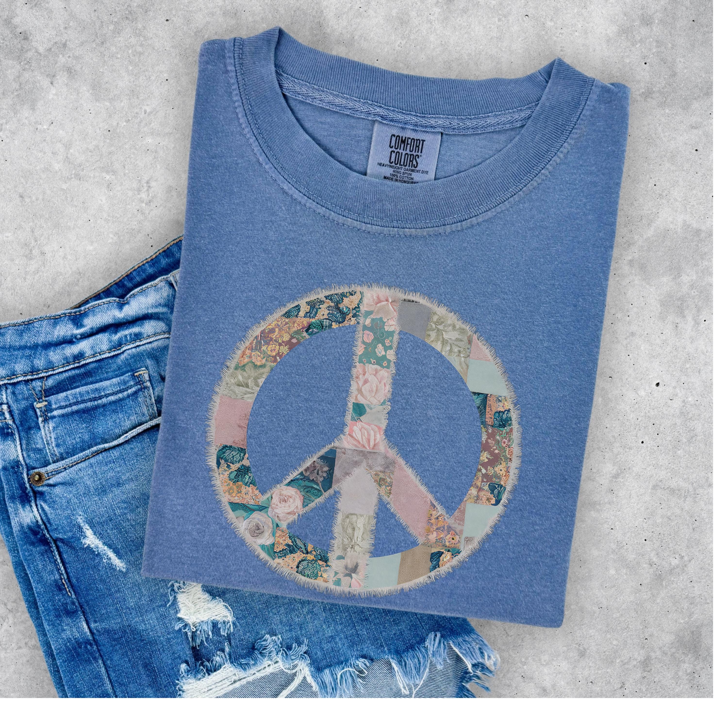 Peace sign shirt - Etsy 日本