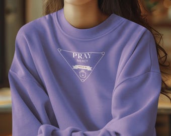 Christliches Sweatshirt Vers-Shirt Christliches Kleid Glaube Sweatshirt Christ Rundhalsausschnitt Christ Geschenk Ästhetische Kleidung Christliche Kleidung