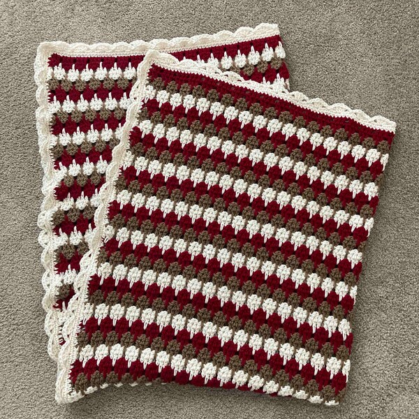 Brown blanket etsy