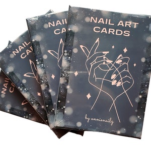 Nail Card Decks for Nail Artist Nail Art Cards Inspo for nail technician nail designs