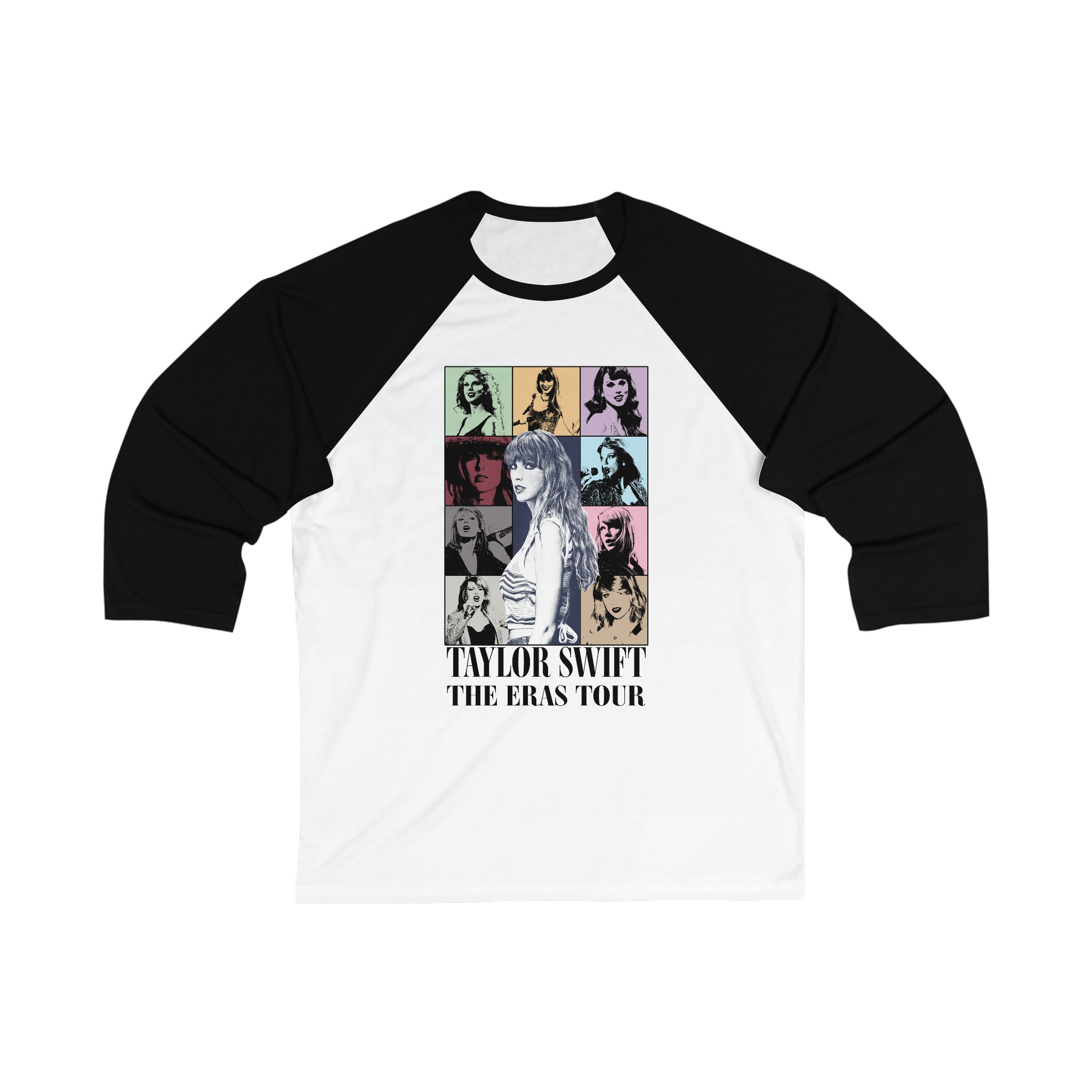 Taylor, taylor version, Eras Tour Unisex 3\4 Sleeve Baseball Tee